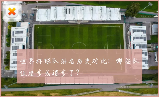 世界杯球队排名历史对比：哪些队伍进步或退步了？